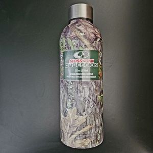 Mossy Oak Obsession Stainless Steel Water Bottle 25 oz 739 ml Camo Hunting Gear